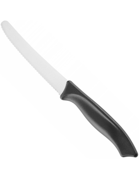 Dantytas komunalinis peilis 105/ 215 mm - juodas
 
Dantytas komunalinis peilis 105/ 215 mm - juodas