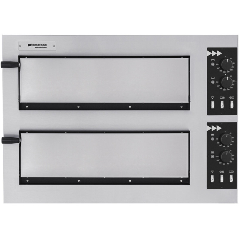 
2 kamerų picos orkaitė 2 picoms sk. 45cm BASIC 2/ 50 VETRO 6000 W
