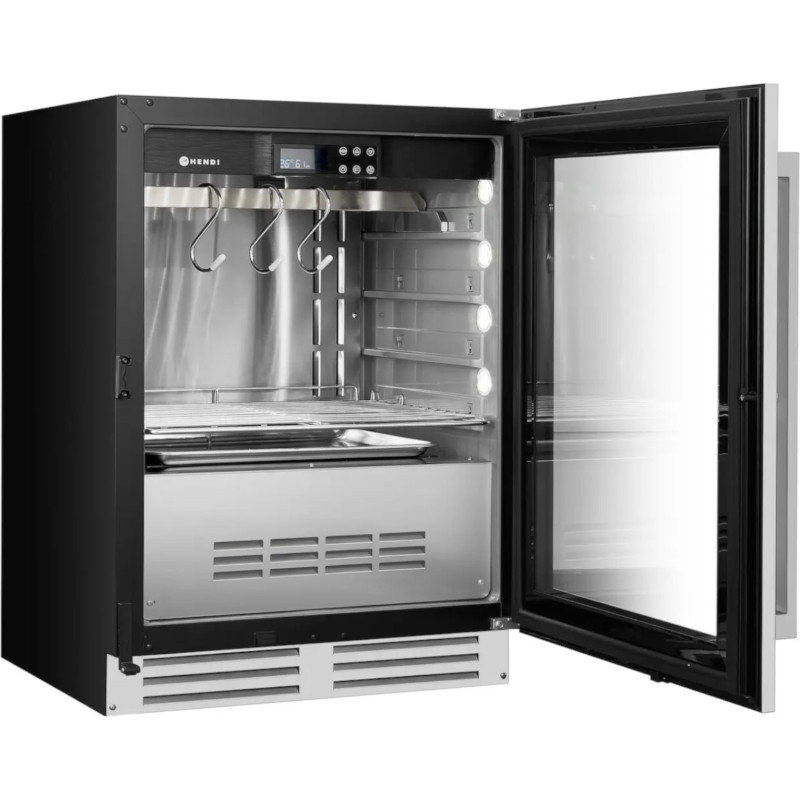 
Mėsos brandinimo spinta po stalviršiu 98 l 170 W 595x620x830 mm
