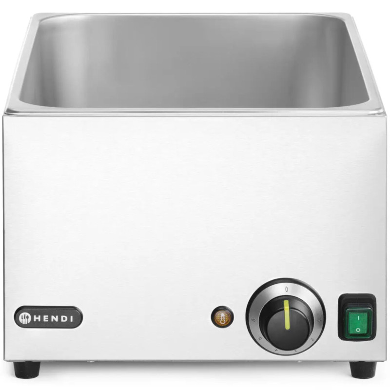 Bain-marie maisto šildytuvas 3x GN 1/ 3 100 mm su dangteliais 1000 W