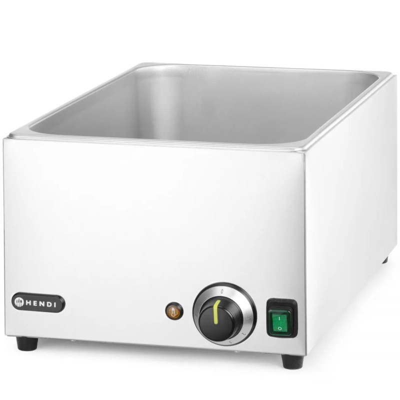 Bain-marie maisto šildytuvas 3x GN 1/ 3 100 mm su dangteliais 1000 W