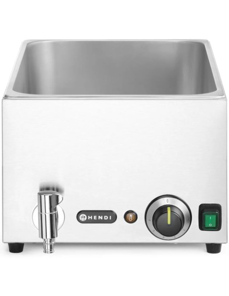 Bain-marie maisto šildytuvas su čiaupu 3x GN 1/ 3 100 mm su dangteliais 1000 W
 
Bain-marie maisto šildytuvas su čiaupu 3x GN 1/ 3 100 mm su dangteliais 1000 W