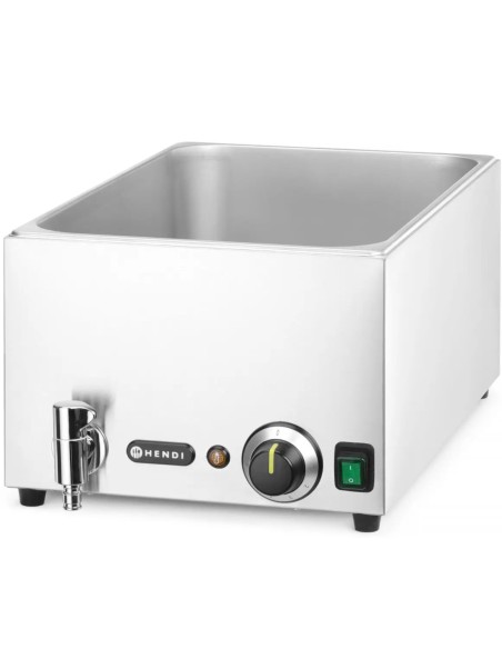 Bain-marie maisto šildytuvas su čiaupu 3x GN 1/ 3 100 mm su dangteliais 1000 W
 
Bain-marie maisto šildytuvas su čiaupu 3x GN 1/ 3 100 mm su dangteliais 1000 W