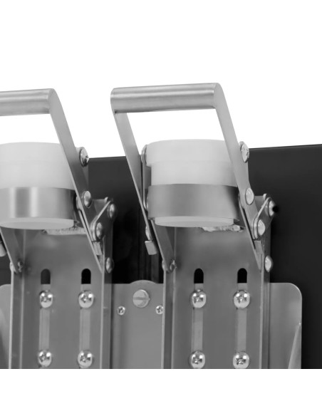 
Kokteilių plaktuvo baro maišytuvas dvigubas 2 x 0,75 l 240 aps./ min - juodas
