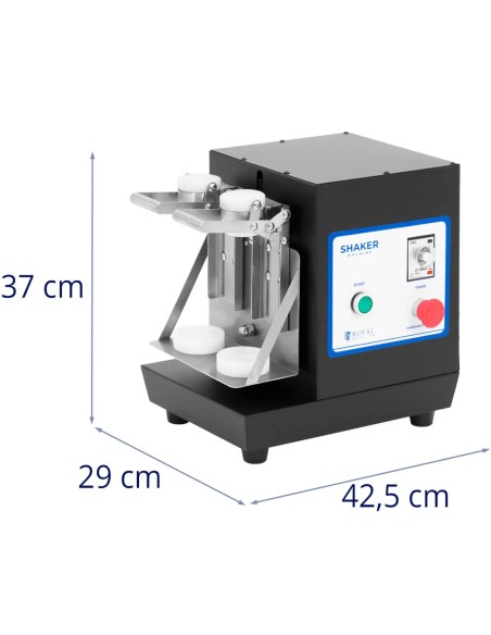 
Kokteilių plaktuvo baro maišytuvas dvigubas 2 x 0,75 l 240 aps./ min - juodas
