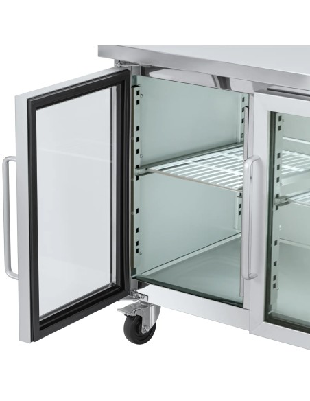 Šaldomas stalas ant ratų, 2 durys, įstiklintas, 280 l, 136 x 70 x 85 cm
 
Šaldomas stalas ant ratų, 2 durys, įstiklintas, 280 l, 136 x 70 x 85 cm