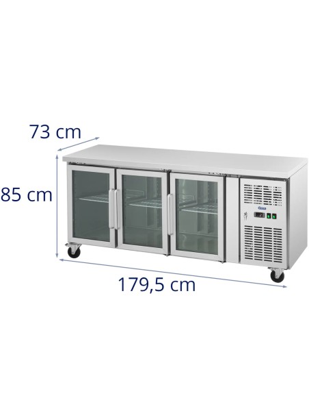 Šaldomas stalas ant ratų 3 durys įstiklintos 410 l 179,5 x 73 x 85 cm
 
Šaldomas stalas ant ratų 3 durys įstiklintos 410 l 179,5 x 73 x 85 cm