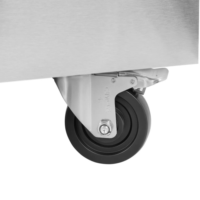 
Šaldomas picos stalas 2 kameros ant ratukų 390 l 150,5 x 80 x 100 cm
