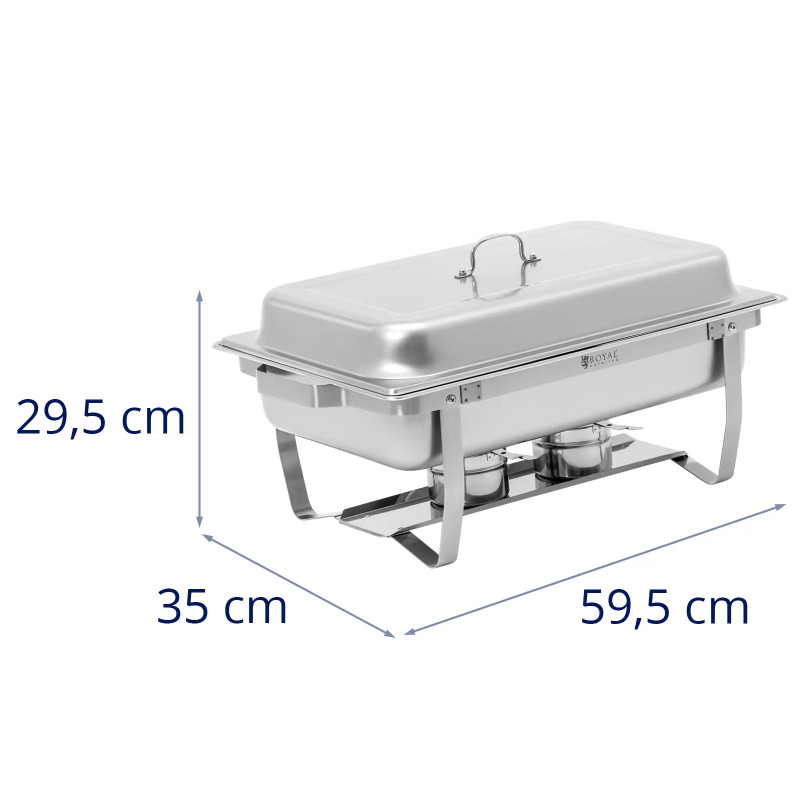 
Maisto šildytuvas bain-marie švediškas stalas pastai GN 1/ 1 7,5 l PLIENAS - rinkinyje 6 vnt.
