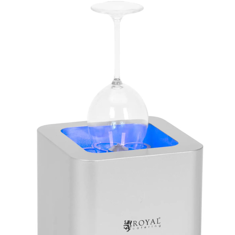 
Barinis CO2 stiklo šaldiklis su LED lempute 5 - 6 sek
