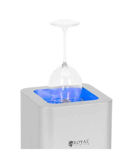 
Barinis CO2 stiklo šaldiklis su LED lempute 5 - 6 sek
