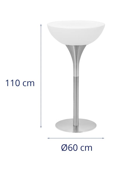 Baterija maitinamas RGBW LED apšviestas klubo baro stalas, skersmuo 60 x 107 cm - baltas apvalus
 
Baterija maitinamas RGBW LED apšviestas klubo baro stalas, skersmuo 60 x 107 cm - baltas apvalus
