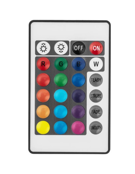 
Baterija maitinamas RGBW LED apšviestas klubo baro stalas, skersmuo 58 x 110 cm - baltas apvalus
