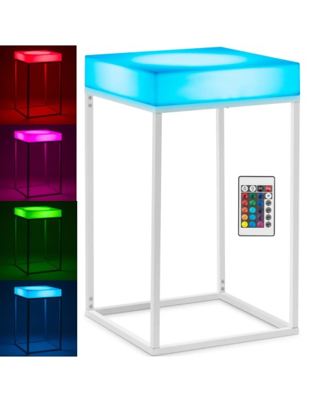 Kvadratinis klubo baro stalas su RGBW LED apšvietimu 60 x 60 x 106 cm
 
Kvadratinis klubo baro stalas su RGBW LED apšvietimu 60 x 60 x 106 cm