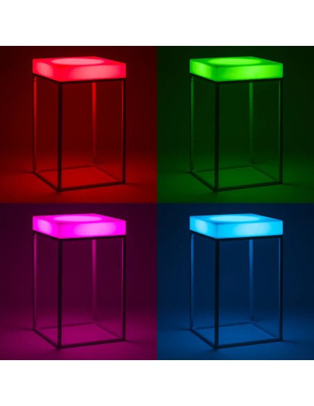 Kvadratinis klubo baro stalas su RGBW LED apšvietimu 60 x 60 x 106 cm
 
Kvadratinis klubo baro stalas su RGBW LED apšvietimu 60 x 60 x 106 cm