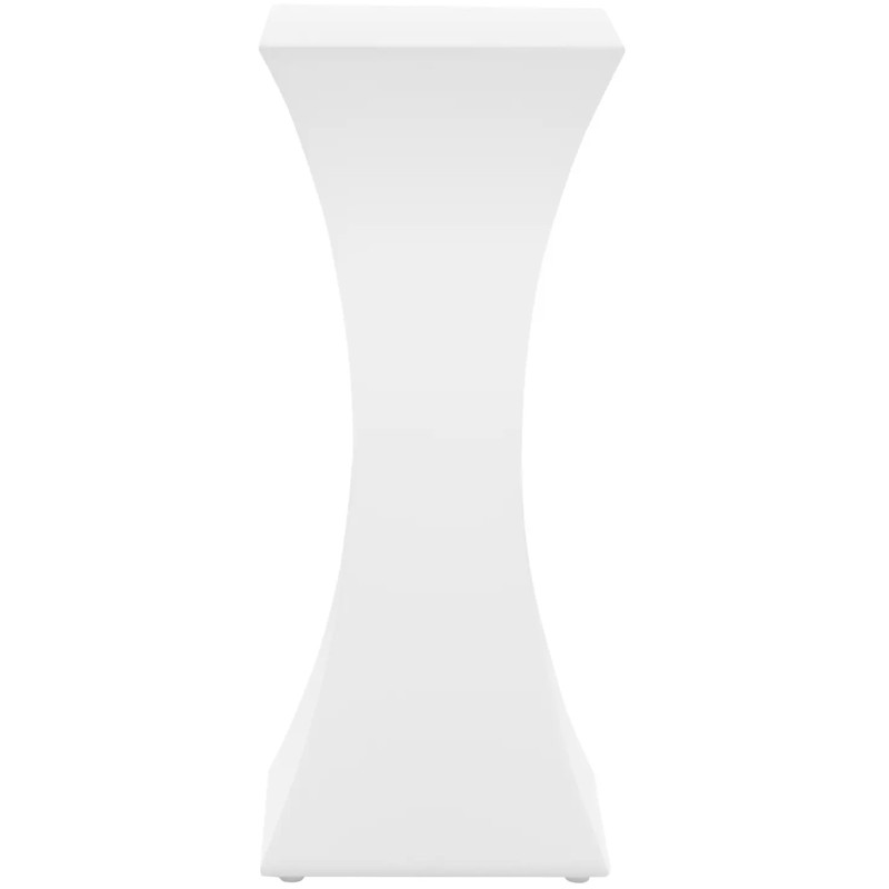 Kvadratinis klubo baro stalas su RGBW LED apšvietimu 45 x 45 x 110 cm