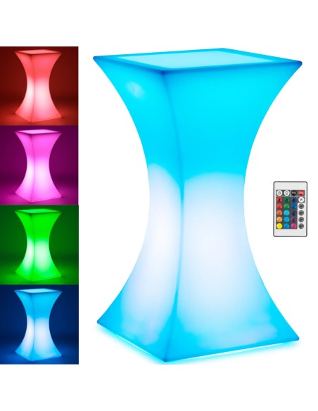 Kvadratinis klubo baro stalas su RGBW LED apšvietimu 60 x 60 x 110 cm
 
Kvadratinis klubo baro stalas su RGBW LED apšvietimu 60 x 60 x 110 cm