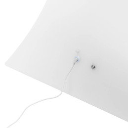 
Kvadratinis klubo baro stalas su RGBW LED apšvietimu 60 x 60 x 110 cm
