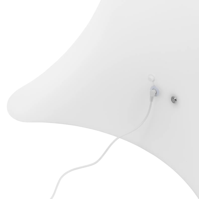 
Klubinis baro stalas su RGBW LED apšvietimu 80 x 80 x 110 cm
