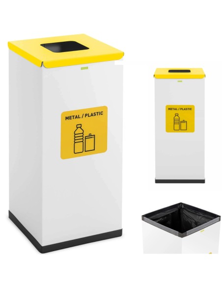 Krepšinis konteineris atliekoms rūšiuoti atliekas 60 l - metalinis, plastikinis Krepšinis konteineris atliekoms rūšiuoti atliekas 60 l - metalinis, plastikinis