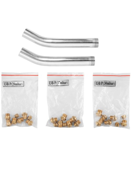 
Dviguba dujinė gruzdintuvė su spintele propanas / LPG / gamtinės dujos 2 x 36 l 30 kW
