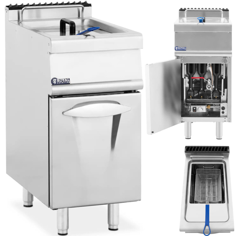 
Dujinė gruzdintuvė su spintele propanas / LPG / gamtinės dujos 28 l 15 kW

