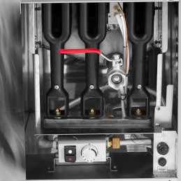 
Dujinė gruzdintuvė su spintele propanas / LPG / gamtinės dujos 28 l 15 kW
