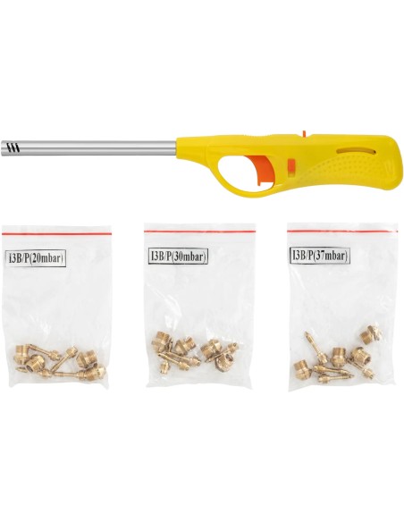 
4 degiklių dujinė viryklė su spintele propanas / LPG / gamtinės dujos 14,3 kW
