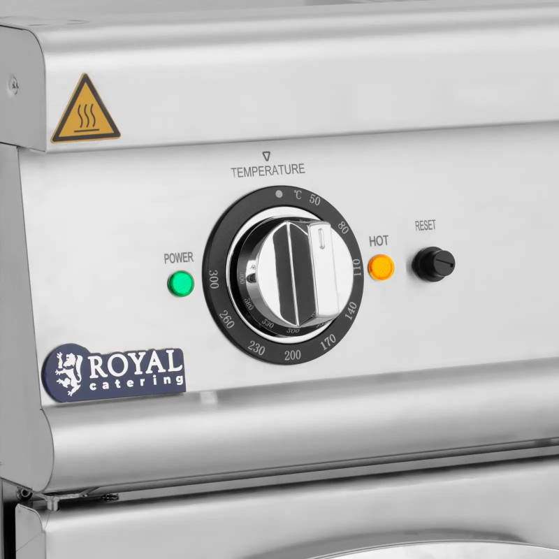 
Grilio plokštė dviguba elektrinė grilis su spintele 73,5 x 55 cm 10,8 kW
