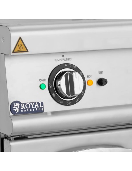 
Grilio plokštė dviguba elektrinė grilis su spintele 73,5 x 55 cm 10,8 kW
