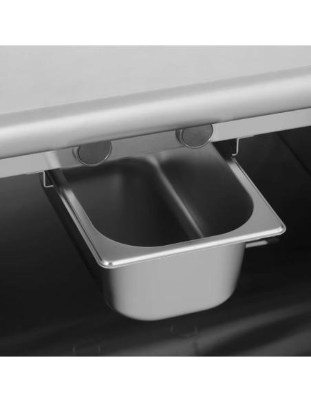 
Grilio plokštė dviguba elektrinė grilis su spintele 73,5 x 55 cm 10,8 kW
