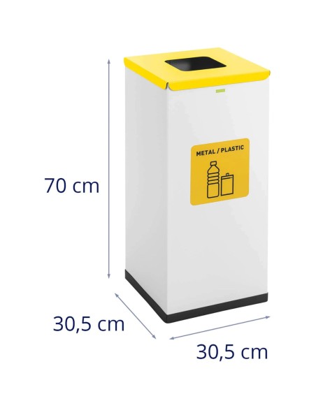Krepšinis konteineris atliekoms rūšiuoti atliekas 60 l - metalinis, plastikinis Krepšinis konteineris atliekoms rūšiuoti atliekas 60 l - metalinis, plastikinis