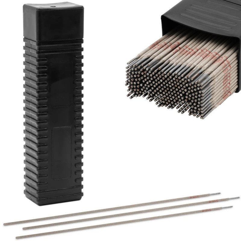 
E6013 rutilo celiuliozės suvirinimo elektrodai sk. 2,5 x 350mm - 5kg rinkinys
