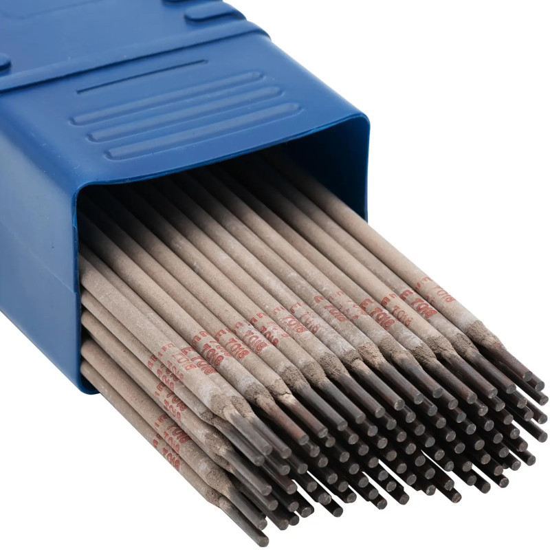 E7018 suvirinimo elektrodai plieniniams pagrindiniams sk. 3,25 x 450 mm - 5 kg komplektas