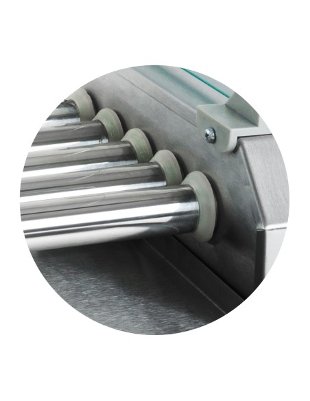 Roller grotelės su uždengimu ritininis grotelių šildytuvas dešroms 7 ritinėliai Roller grotelės su uždengimu ritininis grotelių šildytuvas dešroms 7 ritinėliai