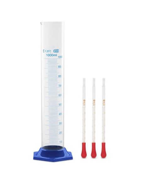 Laboratorinis matavimo cilindras su stiklinėmis pipetėmis 1000 ml
 
Laboratorinis matavimo cilindras su stiklinėmis pipetėmis 1000 ml