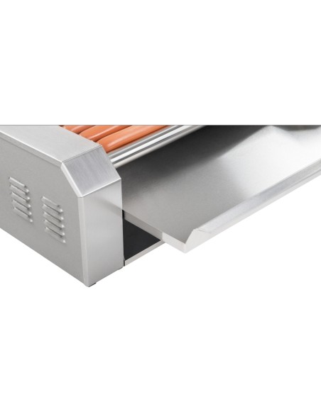 Roller grotelės su uždengimu ritininis grotelių šildytuvas dešroms 7 ritinėliai Roller grotelės su uždengimu ritininis grotelių šildytuvas dešroms 7 ritinėliai