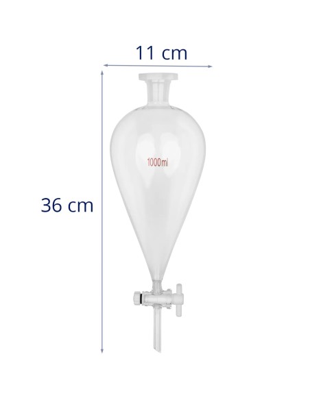 Laboratorinis stiklinis dalijamasis piltuvas kriaušės formos 1000 ml maltas 24/ 30
 
Laboratorinis stiklinis dalijamasis piltuvas kriaušės formos 1000 ml maltas 24/ 30