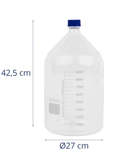 Borosilikatinio stiklo laboratorinis butelis 3,3 10 l
 
Borosilikatinio stiklo laboratorinis butelis 3,3 10 l