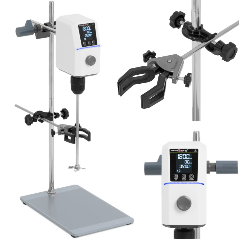 
Laboratorinė mechaninė maišyklė 2 kryptimis iki 30 l 50-1800 aps./ min.
