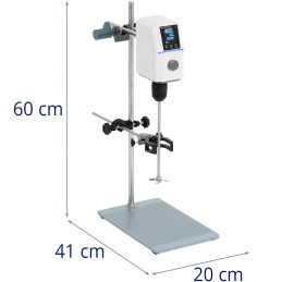 
Laboratorinė mechaninė maišyklė 2 kryptimis iki 30 l 50-1800 aps./ min.
