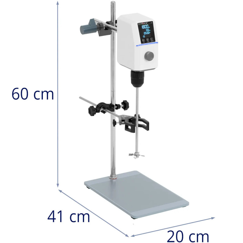 Laboratorinė mechaninė maišyklė 2 kryptimis iki 30 l 50-1800 aps./ min.