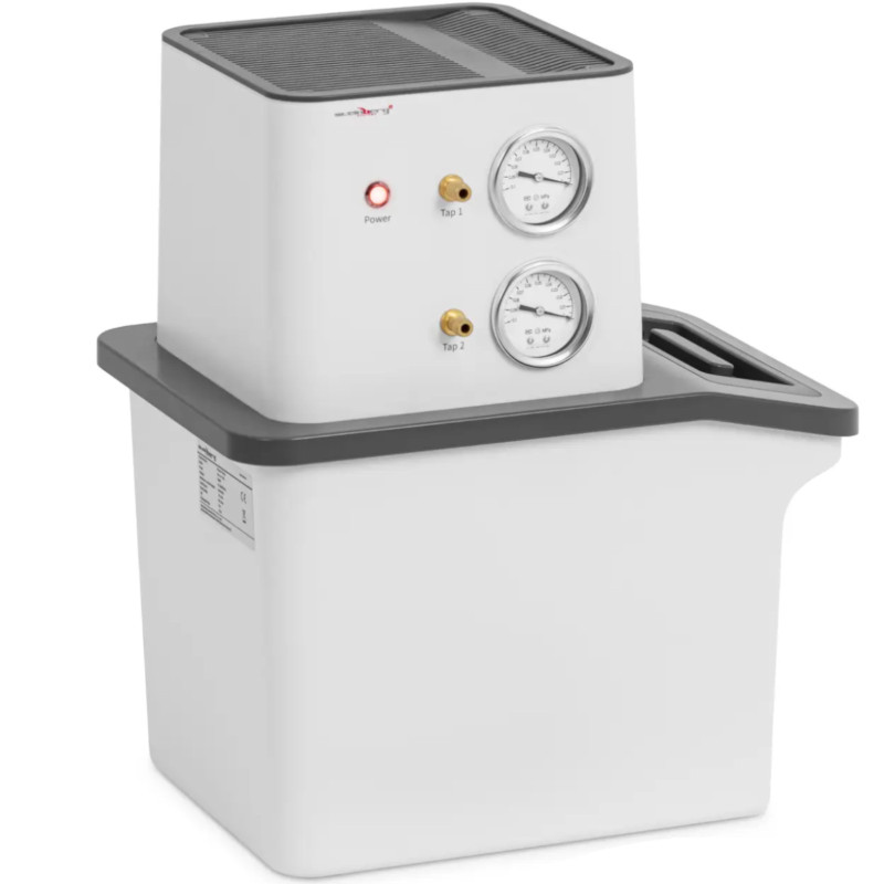 
Laboratorinis vakuuminis siurblys 2 vožtuvai 9 l 60 l/ min 180 W
