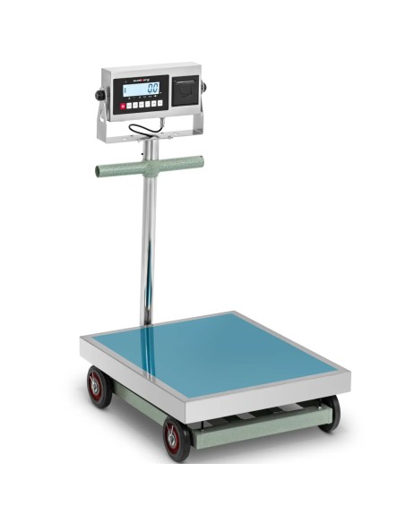 Platforminės svarstyklės su etikečių spausdintuvu ant ratukų LCD 60 x 50 cm 600 kg / 100 g
 
Platforminės svarstyklės su etikečių spausdintuvu ant ratukų LCD 60 x 50 cm 600 kg / 100 g