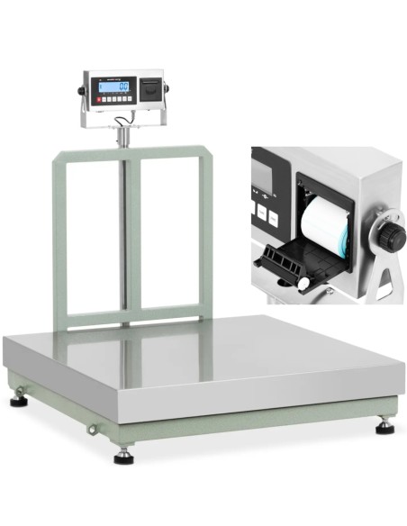 Platforminės svarstyklės su LCD etikečių spausdintuvu 100 x 100 cm 300 kg / 20 g
 
Platforminės svarstyklės su LCD etikečių spausdintuvu 100 x 100 cm 300 kg / 20 g
