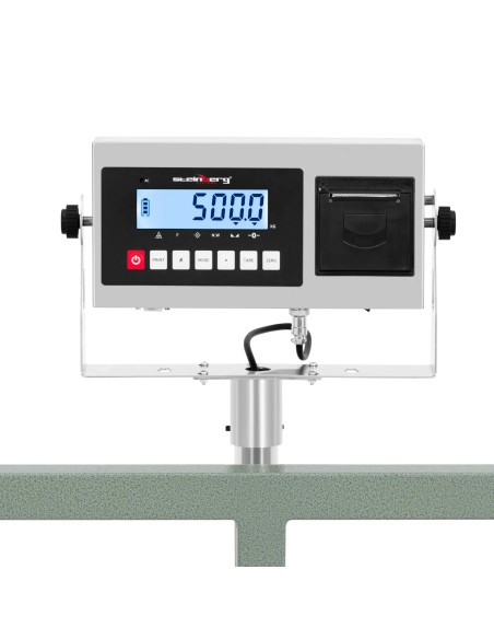 Platforminės svarstyklės su LCD etikečių spausdintuvu 100 x 100 cm 500 kg / 50 g
 
Platforminės svarstyklės su LCD etikečių spausdintuvu 100 x 100 cm 500 kg / 50 g