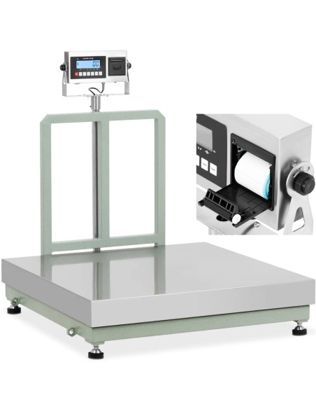 Platforminės svarstyklės su LCD etikečių spausdintuvu 100 x 100 cm 600 kg / 50 g
 
Platforminės svarstyklės su LCD etikečių spausdintuvu 100 x 100 cm 600 kg / 50 g