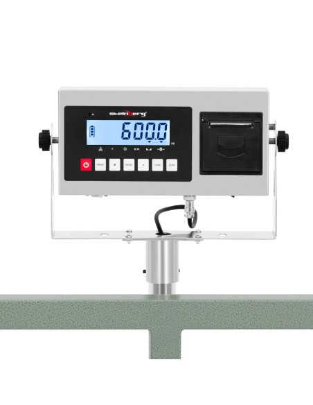 Platforminės svarstyklės su LCD etikečių spausdintuvu 100 x 100 cm 600 kg / 50 g
 
Platforminės svarstyklės su LCD etikečių spausdintuvu 100 x 100 cm 600 kg / 50 g