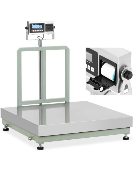 Platforminės svarstyklės su LCD etikečių spausdintuvu 100 x 100 cm 1000 kg / 100 g
 
Platforminės svarstyklės su LCD etikečių spausdintuvu 100 x 100 cm 1000 kg / 100 g