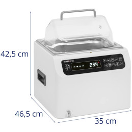 
Laboratorinė vandens vonelė mėginiams šildyti LED 13 l 5-99 C
